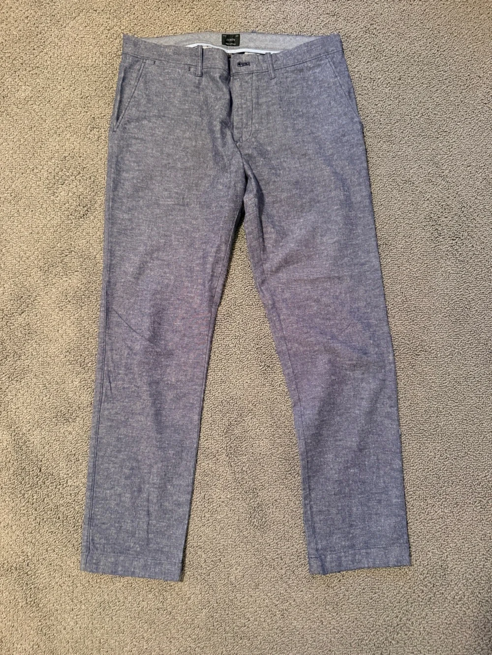 J. Crew Men’s Blue Chambray Dress Pants